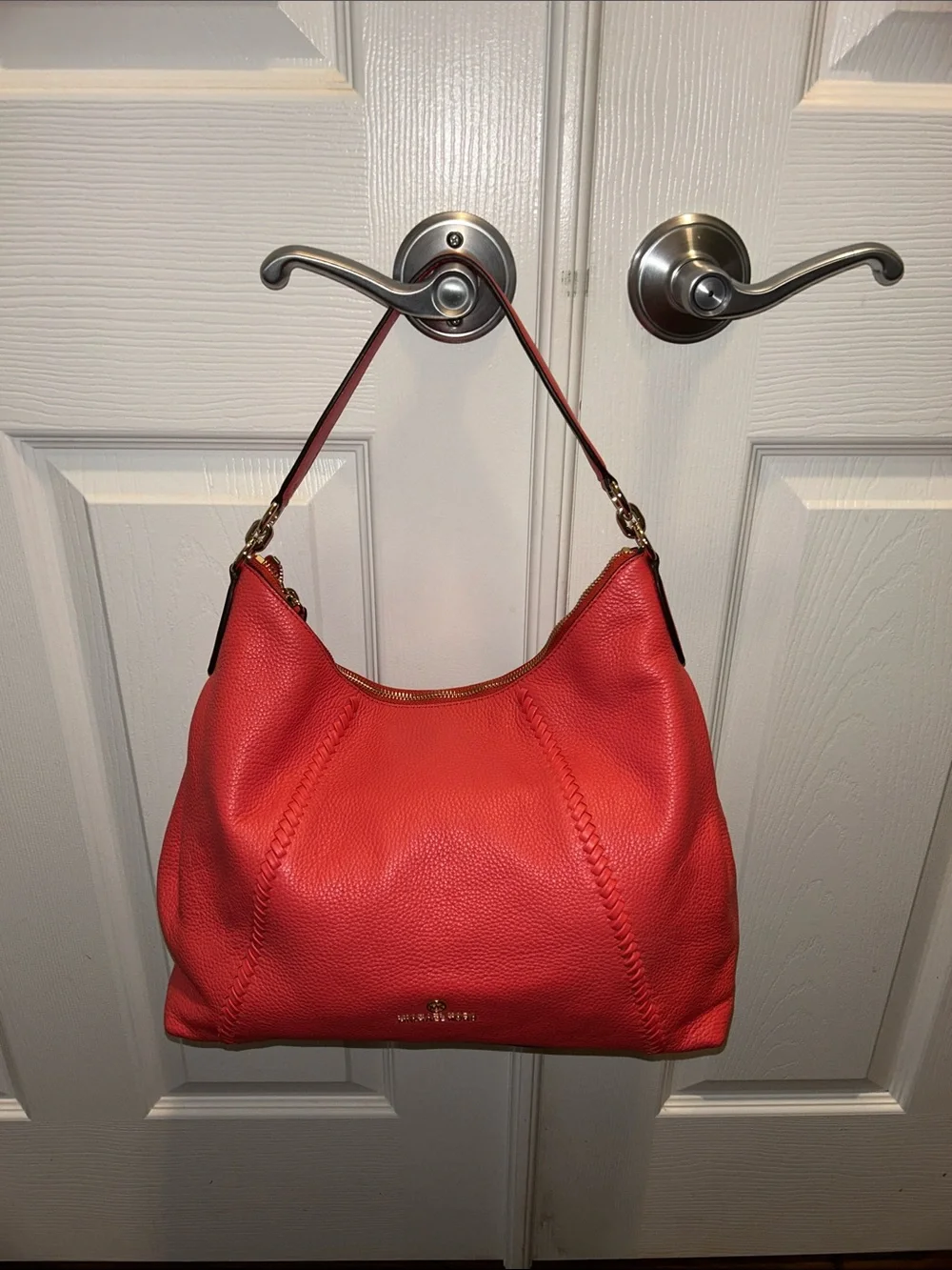 Michael Kors Coral Leather Hobo Bag- NWOT - Picture 12 of 12